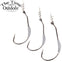 TheTime 5pcs/Lot Weighted Offset Worm Hook